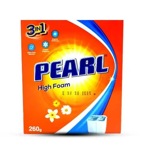 Pearl 3in1 Automatic Laundry Detergent Powder - front & top load 260 gr