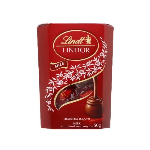 Lindt Lindor Irresistibly Smooth Milk Chocolate 50g