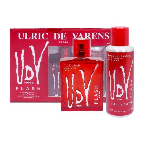 Ulric De Varens Paris Eau De Toilette For Men 100ml + Deo 200ml