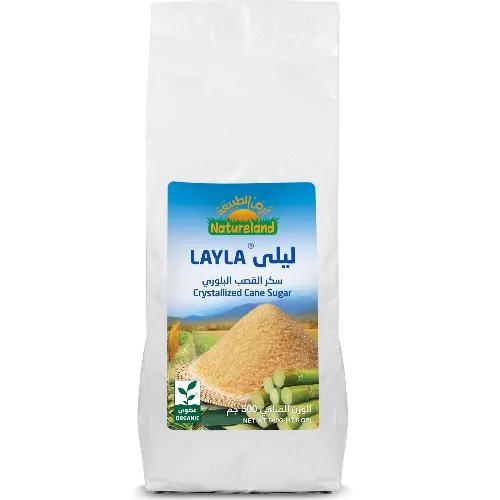 Natureland Layla Crystallized Cane Sugar 500g