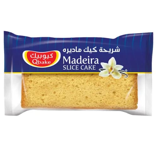 Qbake Madeira Slice Cake 60 gr