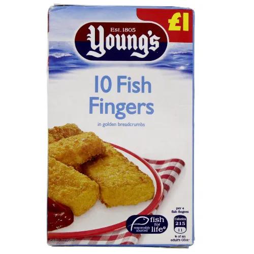 Young'S 10 Fish Fingers 250G