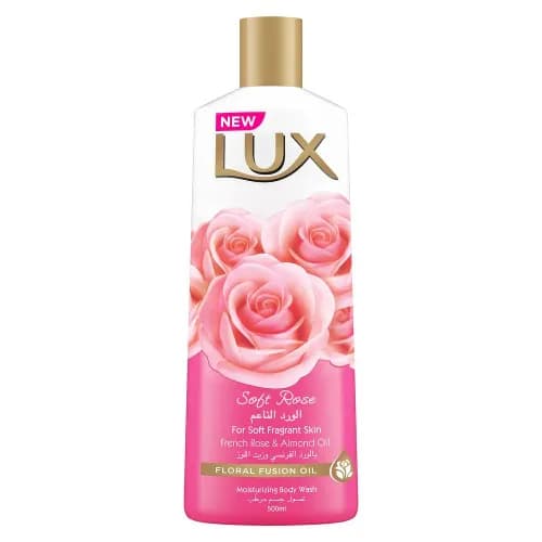 Lux Body Wash Soft Rose 500ml