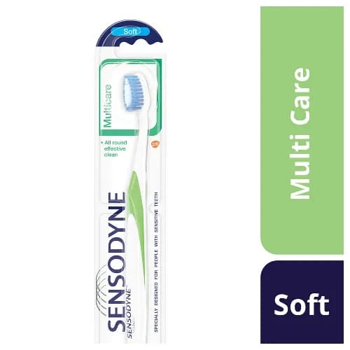 Sensodyne Multi Care Toothbrush Soft 1 Piece Assorted Colour