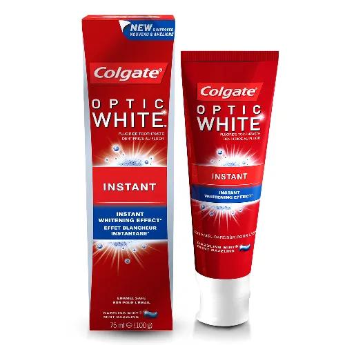 Colgate Fluoride Toothpaste Optic White Instant 75ml