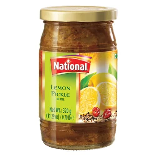 National Lemon Pickle In Oil 320 gr