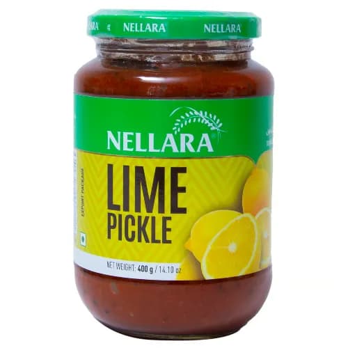 Nellara Lime Pickle - vegetarian 400 gr