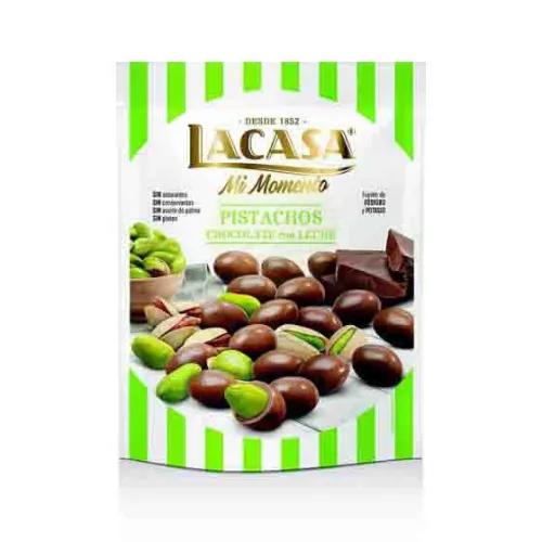 Lacasa Milk Chocolate Coated Pistachio 100 g