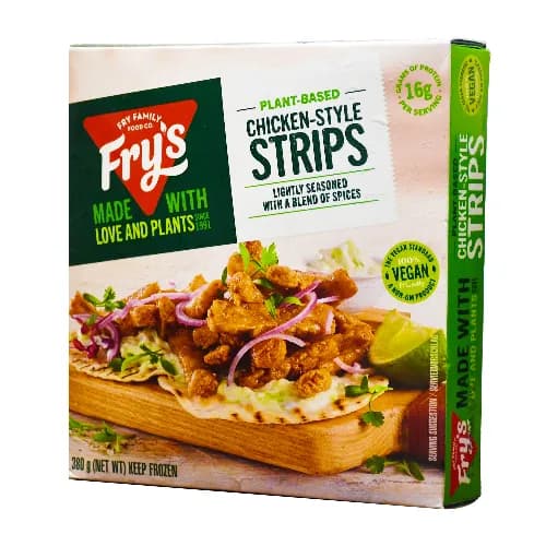 Fry'S Family Plant Based Chicken Style Strips 380G