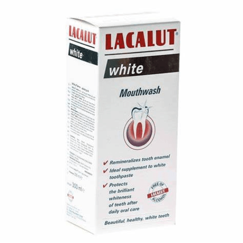 Lacalut White  Mouthwash 300 Ml