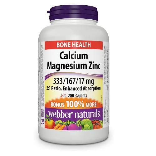 Wn Calcium Magnesium Zinc 200 Caplets 