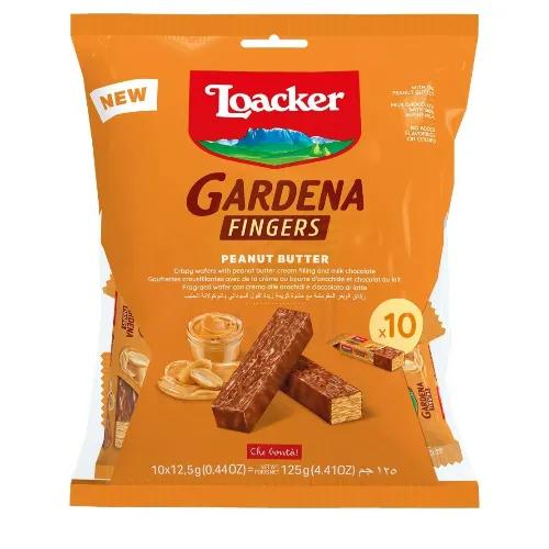 Loacker Gardena Fingers Wafer Peanut Butter 125G