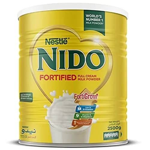 Nido Fortified Full Cream Milk Powder 2500 gr