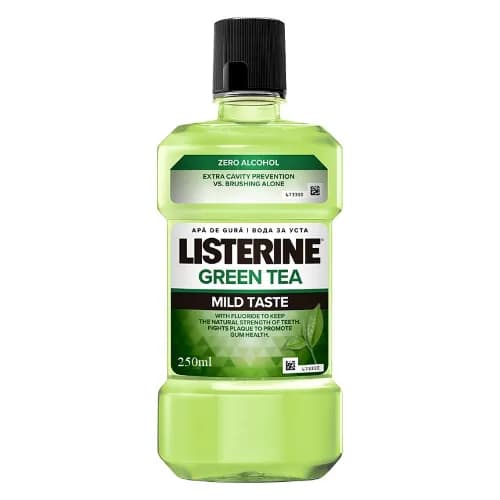 Listerine Green Tea Milder Taste  Mouthwash 250 Ml