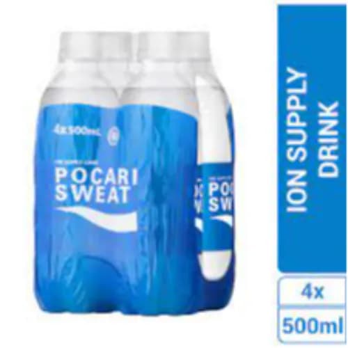 Pocari Sweat Ion Supply Drink 4 x 500 ml