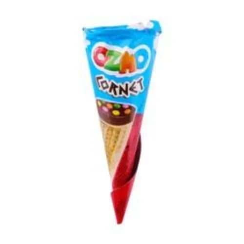 Ozmo Chocolate Cone with Bonibon 25 gr