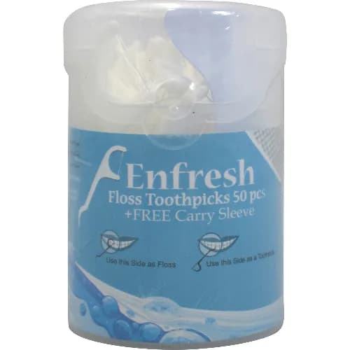 Enfresh Floss Toothpicks 50 Pieces