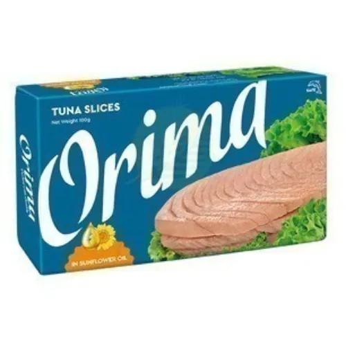 Orima Tuna Slices Sunflower Oil 100G