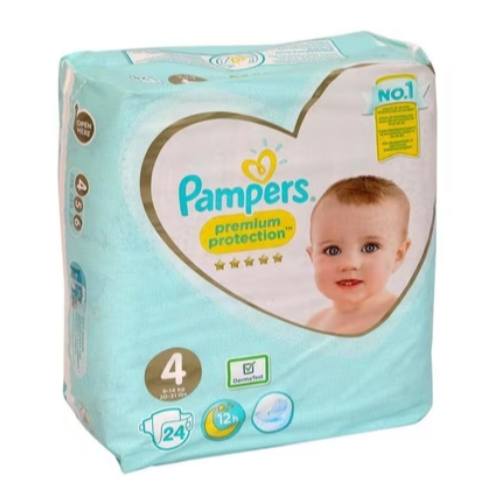 Pampers Premium Protection (Size 4) 24 Diapers