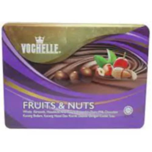 Vochelle Fruits & Nuts Coated in Dairy Milk Chocolate 380 gr