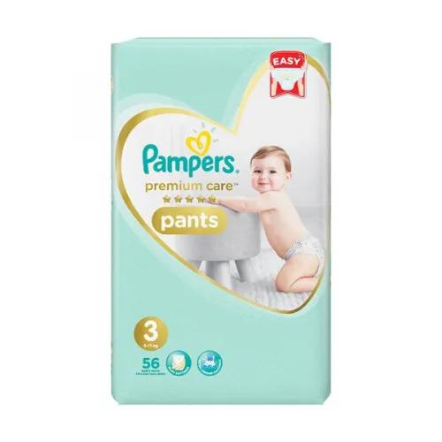 Pampers Premium Care Pants Medium Diapers Size 3 (6-11kg) 56 per pack