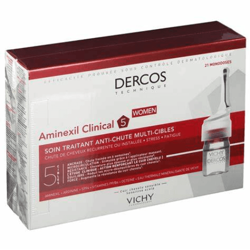 Vichy Dercos Aminexil Clinical 5 Women 21 Monodoses