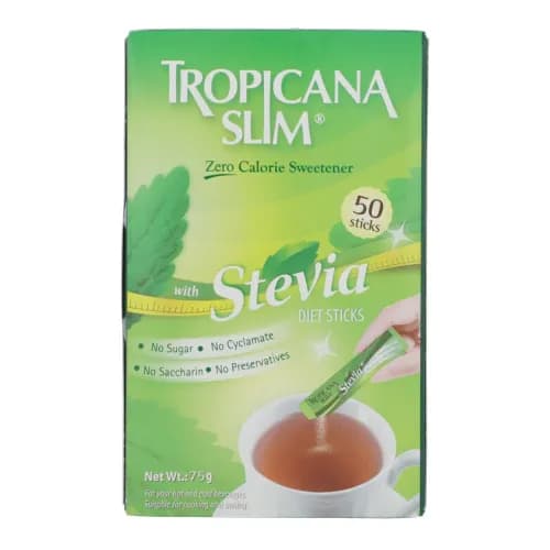 Tropicana Slim Stick Pack Sweetener (50 Sticks) - sugar free 75 gr