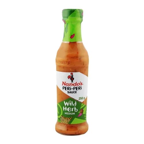 Nando's Peri-Peri Medium Hot Wild Herb Sauce - vegetarian 125 gr