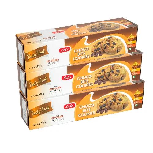 Lulu Choco Bites Cookies 3 X 150g