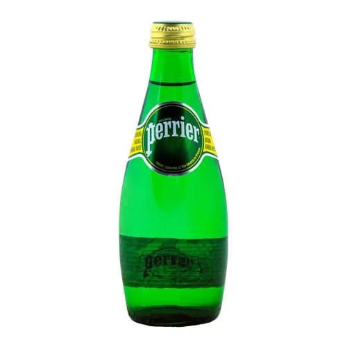 Perrier Sparkling Water Glass Bottle 330ml