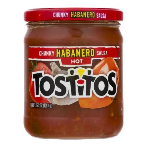 Frito Lay Tostitos Salsa Habanero 439G