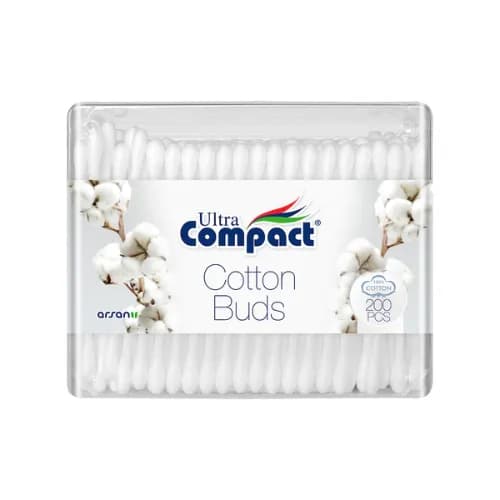 Ultra Compact Cotton Buds 200 per pack