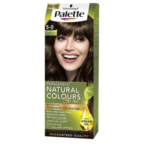 Palette Hair Coloration Pnc Light Brown 5-0 1 pc