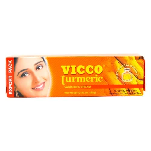 Vicco Turmeric Vanishing Cream with Sandalwood Oil 80 gr