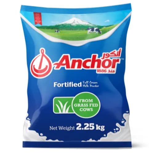 Anchor Fortified Full Cream Milk Powder 2.25 Kg