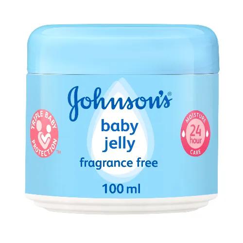 Johnson's Baby Jelly - Fragrance Free, Paraben Free, Dye Free 100ml