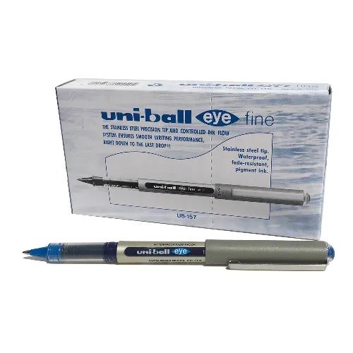 Uni-Ball Eye 0.7mm Blue Ink Fine Tip Rollerball Pen 1 pcs