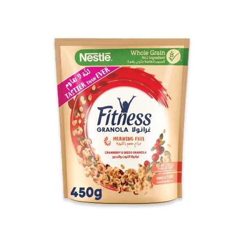 Nestle Fitness Granola Cranbry 450G@15%Off P