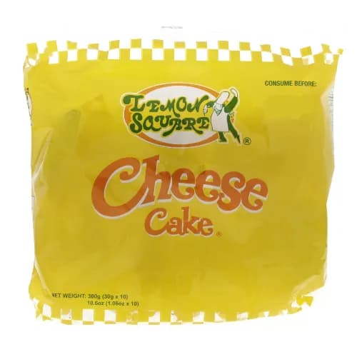 Lemon Square Cheese Cake 30 G x 10 Pcs