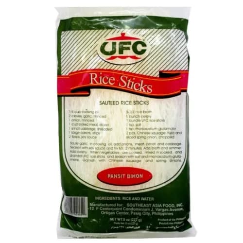 UFC Sauteed Rice Sticks for Pancit Bihon 227 gr