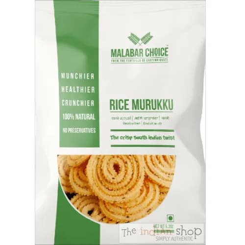 Malabar Rice Murukku Vegetarian 125G