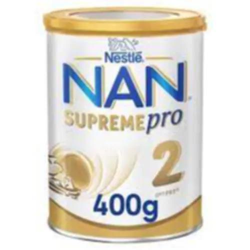 Nan supreme pro baby milk formula stage 2 (6-12 months) 400 gr