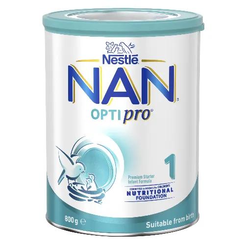 Nan optipro infant milk formula with probiotics stage 1 (0-6 months) 800 gr