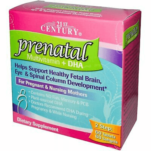 21St Century Prenatal 60 Tab & 60 Softgels