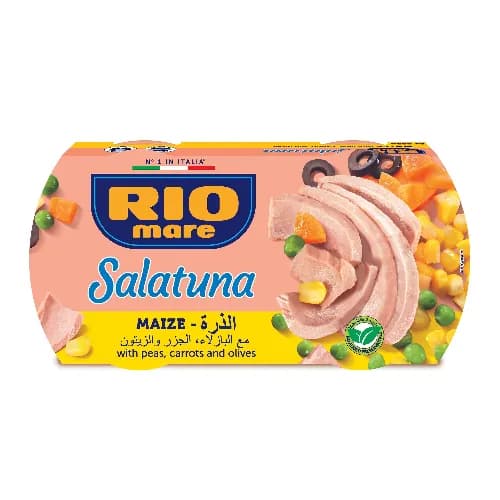 Rio Mare Salatuna Maize Recipe - no added preservatives 2 x 160 gr