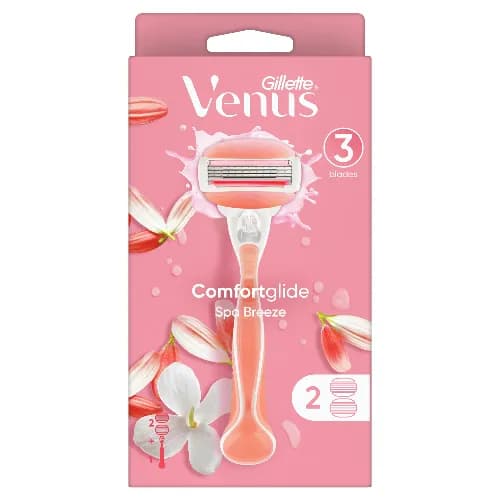 Gillette Venus Spa Breeze Women'S Razor 2Up