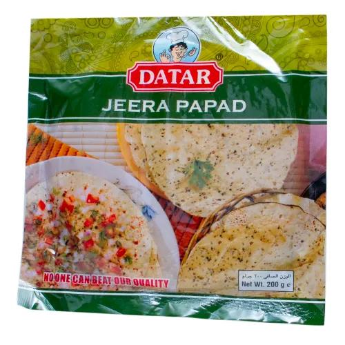 Datar Jeera Papad 200g