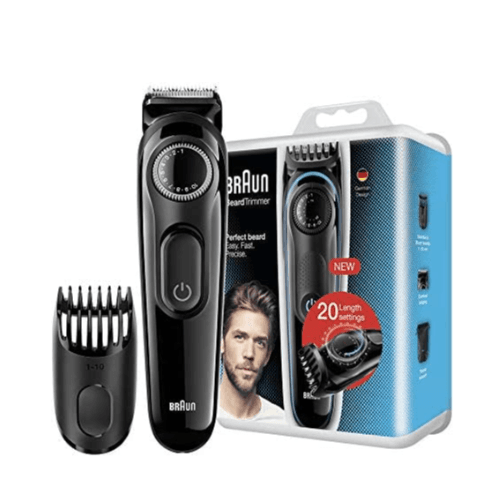 Braun Beard Trimmer Black BT-3000