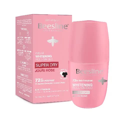 Beesline Whitening Super Dry Jouri Rose Roll On 50Ml