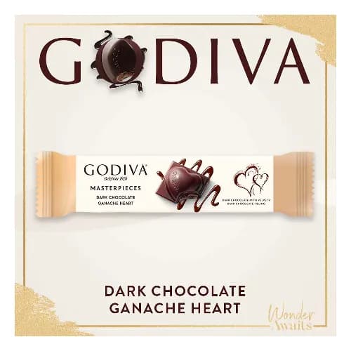 Godiva Dark Chocolate Ganache Heart 30g